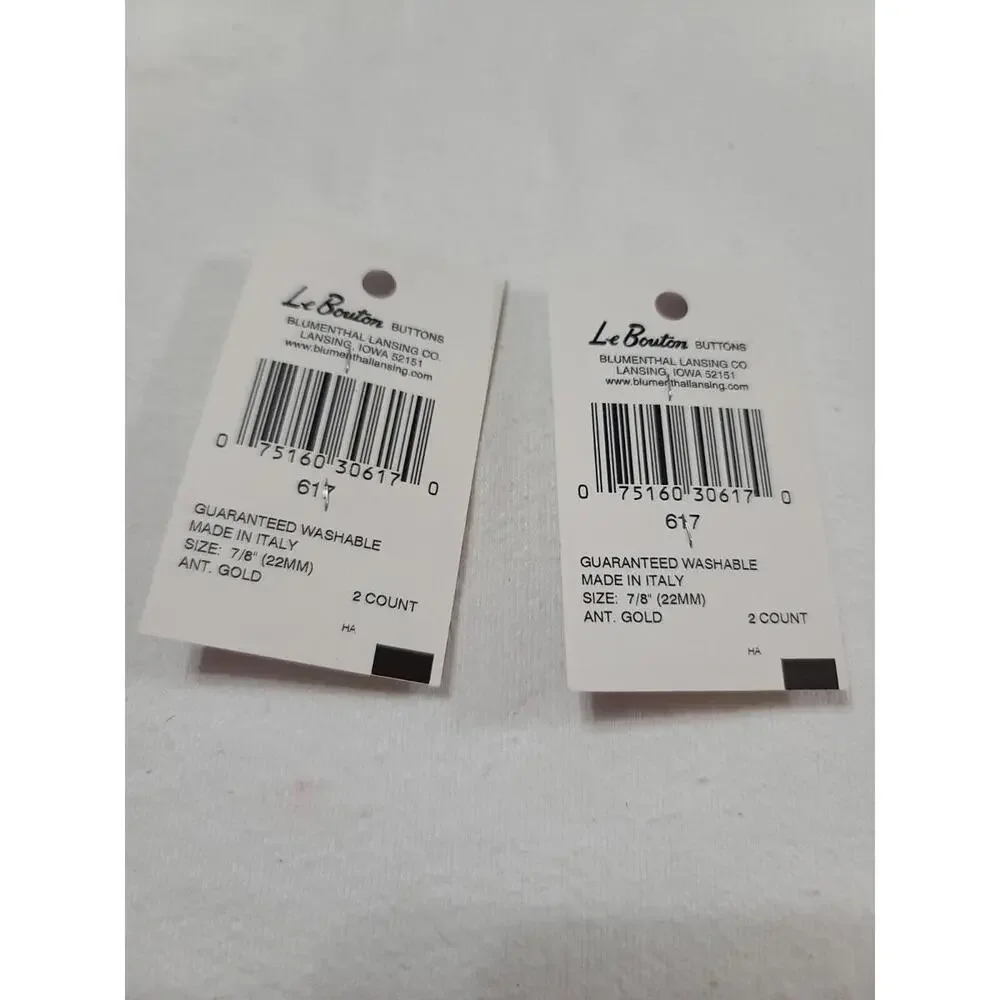 Le Bouton Buttons 2pk Hook 216 7/8